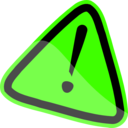 download Warning Sign clipart image with 45 hue color