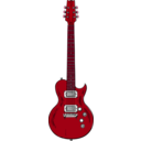 download Wooden Guitar clipart image with 315 hue color