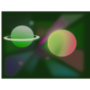 download Space clipart image with 270 hue color