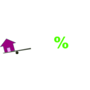 download Home Loan clipart image with 90 hue color