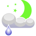 download Meteo Notte Piovosa clipart image with 45 hue color