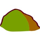 download Rpg Map Symbols Hill clipart image with 315 hue color