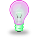 download Light Bulb clipart image with 90 hue color