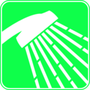 download Shower Icon clipart image with 135 hue color
