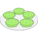 download Mince Pies clipart image with 45 hue color