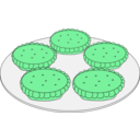 download Mince Pies clipart image with 90 hue color