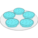 download Mince Pies clipart image with 135 hue color