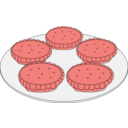 download Mince Pies clipart image with 315 hue color