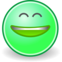 download Tango Face Smile Big clipart image with 90 hue color
