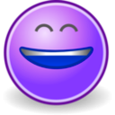 download Tango Face Smile Big clipart image with 225 hue color