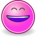 download Tango Face Smile Big clipart image with 270 hue color