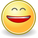 download Tango Face Smile Big clipart image with 0 hue color