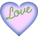 download Heart clipart image with 270 hue color