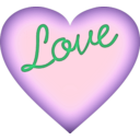 download Heart clipart image with 315 hue color