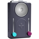 download Flashlight clipart image with 180 hue color