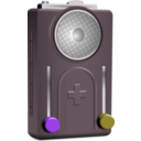 download Flashlight clipart image with 270 hue color