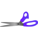 download Orange Scissors clipart image with 225 hue color