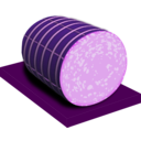 download Mortadella clipart image with 270 hue color