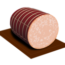 download Mortadella clipart image with 0 hue color