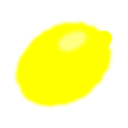 download Lemon clipart image with 0 hue color