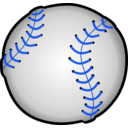 download Baseball clipart image with 225 hue color