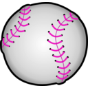 download Baseball clipart image with 315 hue color