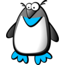 download Penguin clipart image with 135 hue color