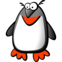 download Penguin clipart image with 315 hue color