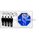 download Stop The Law Terrorism Sopa Pipa Acta Tpp clipart image with 225 hue color