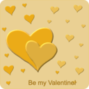 download Be My Valentine clipart image with 135 hue color