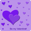 download Be My Valentine clipart image with 0 hue color