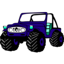 download Toyota Land Cruiser clipart image with 135 hue color