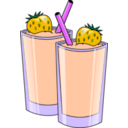 download Strawberry Smoothie clipart image with 45 hue color