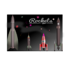 download Rockets clipart image with 315 hue color