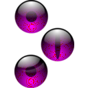 download Three Eyes 00ffff clipart image with 180 hue color