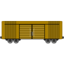 download Train Waggon clipart image with 45 hue color