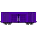 download Train Waggon clipart image with 270 hue color