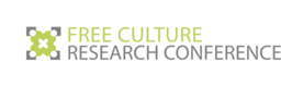 Free Culture Research Conference Logo 5