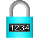 download Combination Lock clipart image with 135 hue color