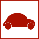 download Eco Green Car Icon clipart image with 270 hue color