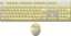 Keyboard German Layout And Mouse 8212 Top Down View