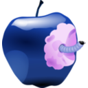 download Apple With Worm Dan Ger 01r clipart image with 225 hue color