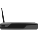 download Cisco 851w Router clipart image with 180 hue color