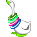 download Goose clipart image with 90 hue color