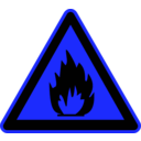 download Signs Hazard Warning clipart image with 180 hue color