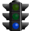 download Traffic Light Green Dan 01 clipart image with 90 hue color