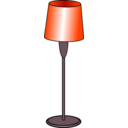 download Floor Lamp clipart image with 315 hue color