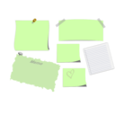 download Notepaper clipart image with 45 hue color