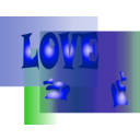 download Love clipart image with 270 hue color