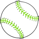 download Baseball clipart image with 90 hue color